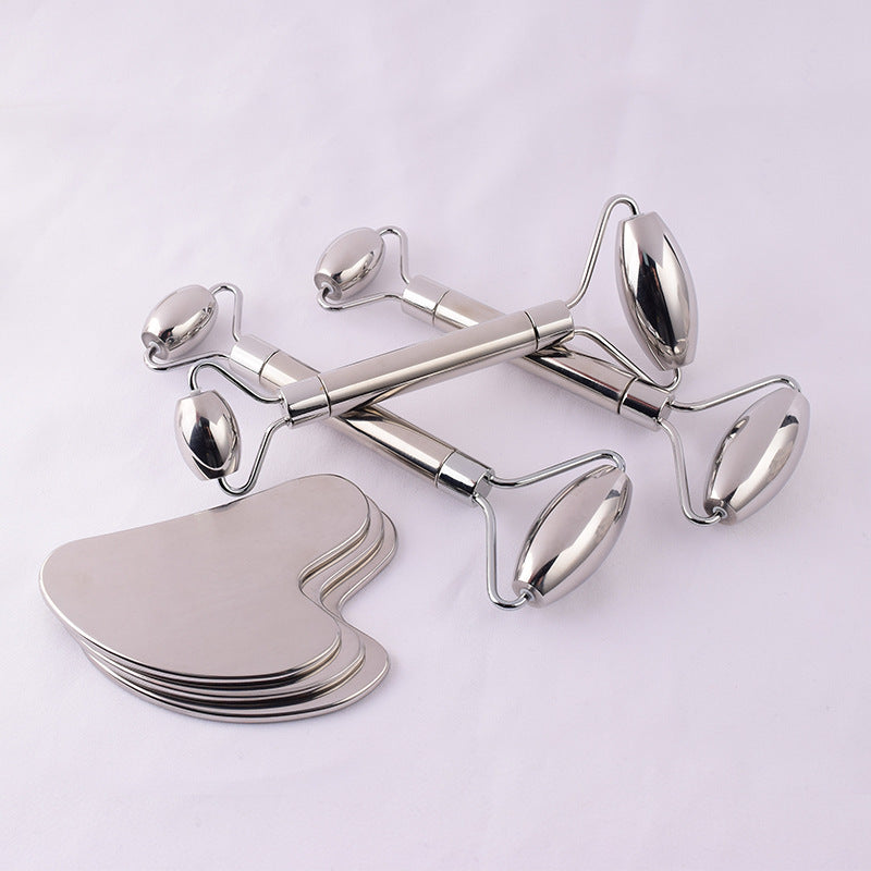 Stainless Steel Roller Massager For Face